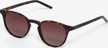 Lunettes de soleil Hummel en marron : devant