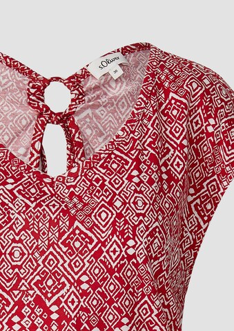 s.Oliver T-Shirt in Rot