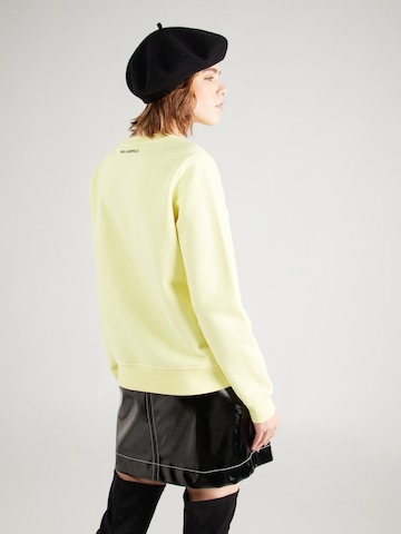 Karl Lagerfeld - Sweatshirt 'Ikonik 2.0' em amarelo