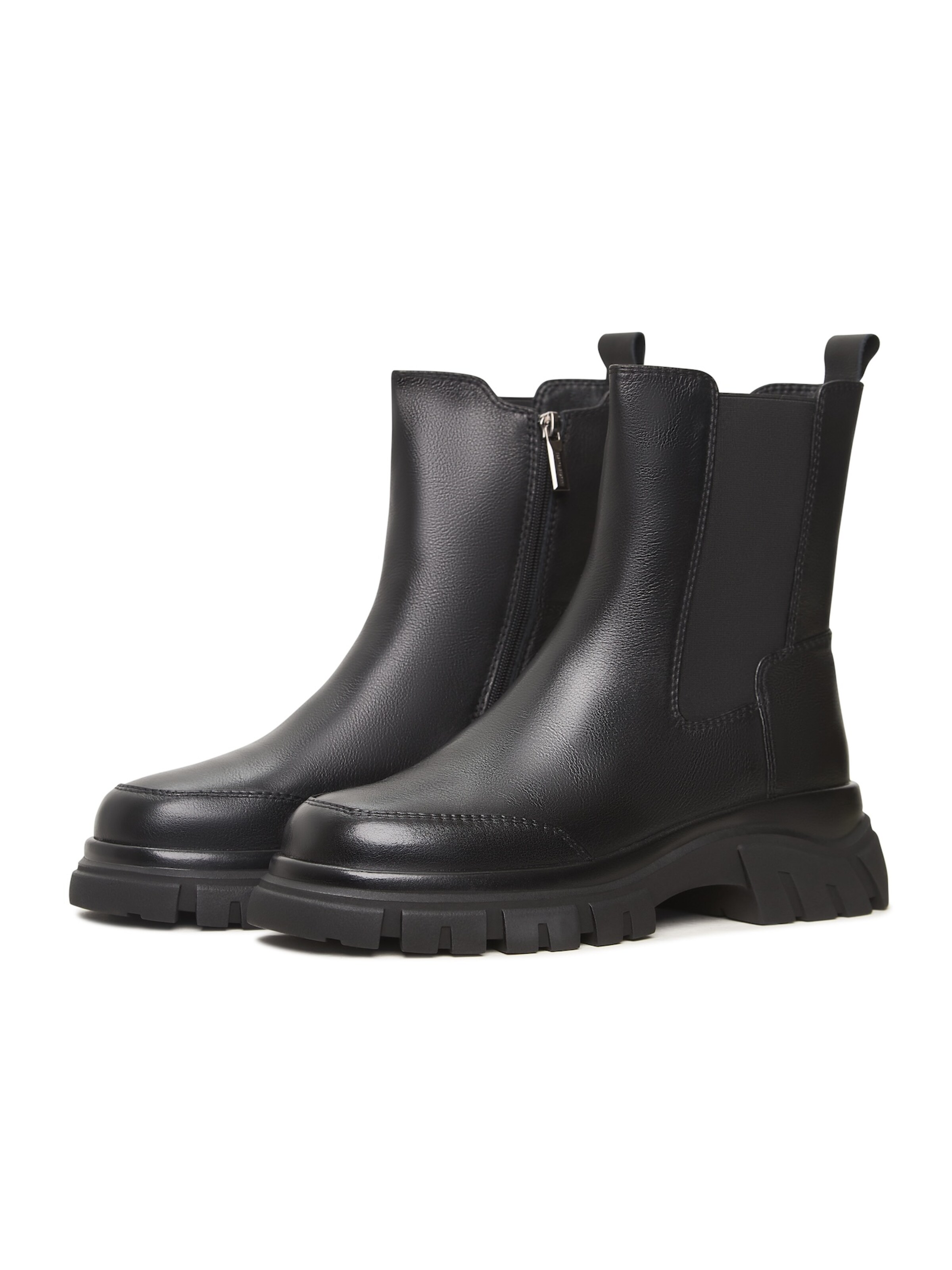 CESARE GASPARI Chelsea boots in Zwart