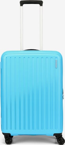 American Tourister Trolley 'Rejoy 4' in Blue: front