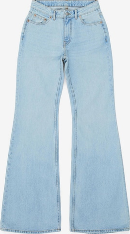 Dr. Denim Jeans 'Elba Mid Bootcut' in Blauw: voorkant