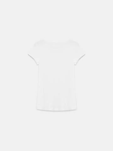 T-shirt Dilvin en blanc