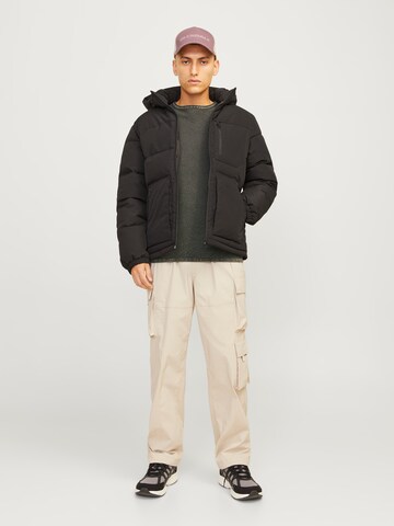 JACK & JONES Pullover in Grün