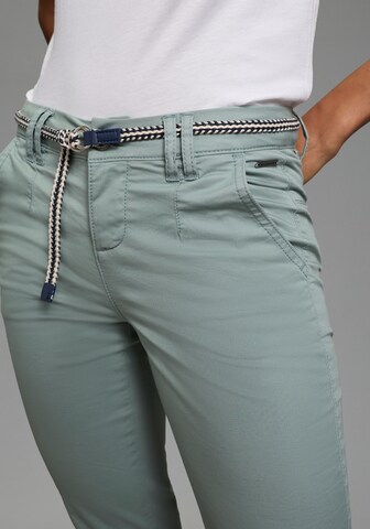 KangaROOS Slimfit Chinohose in Blau