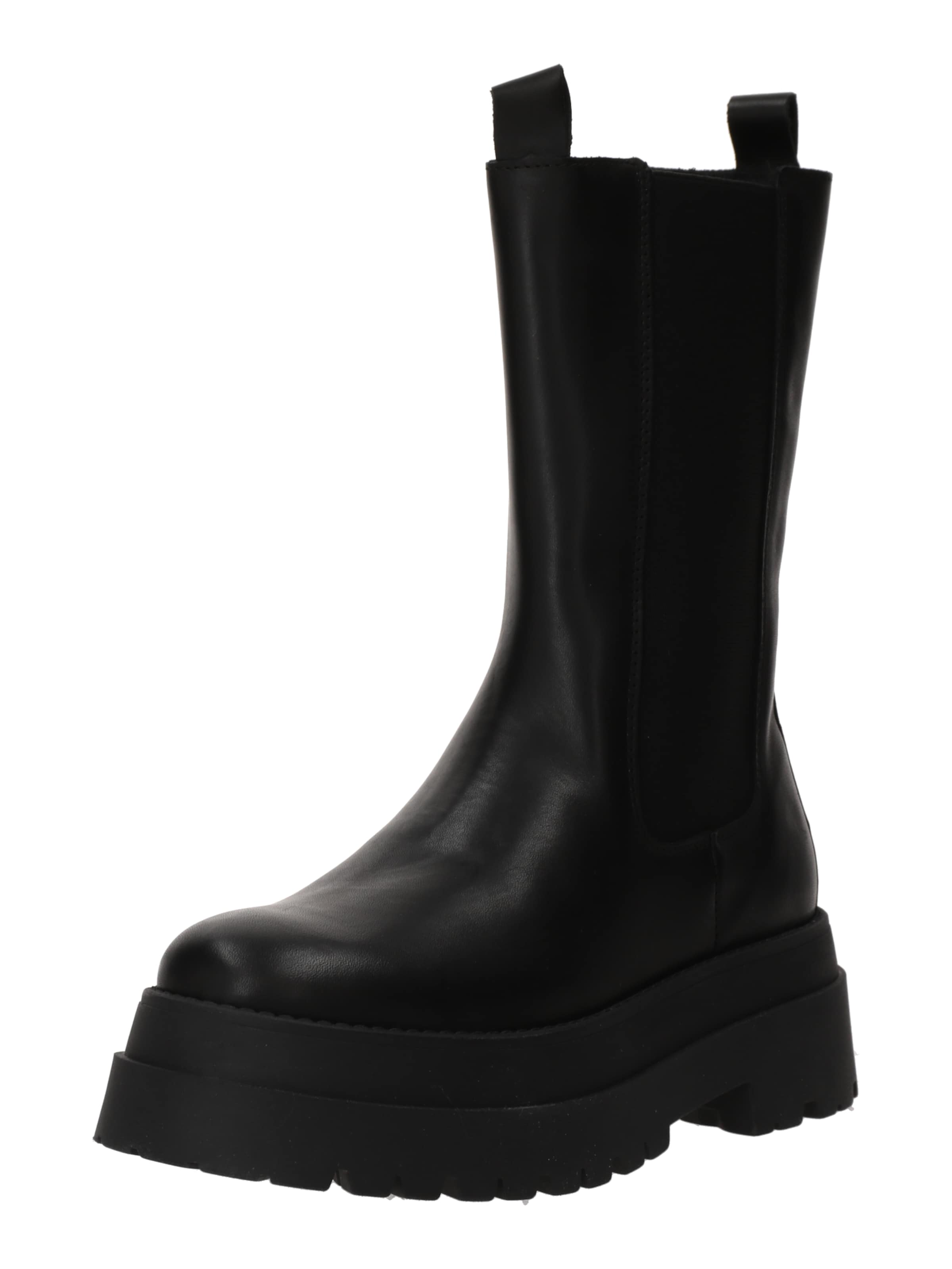 ABOUT YOU Poolsaabas 'Elaine', värv must: eest vaates