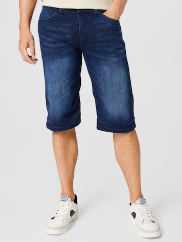 BLEND Regular Shorts in Blau: predná strana