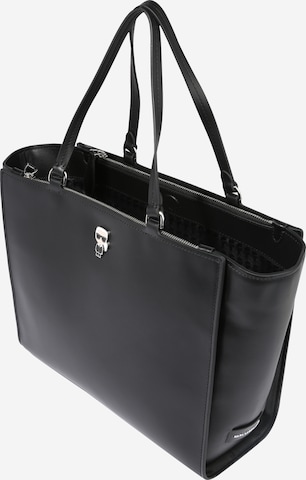 Karl Lagerfeld Nakupovalna torba | črna barva: sprednja stran