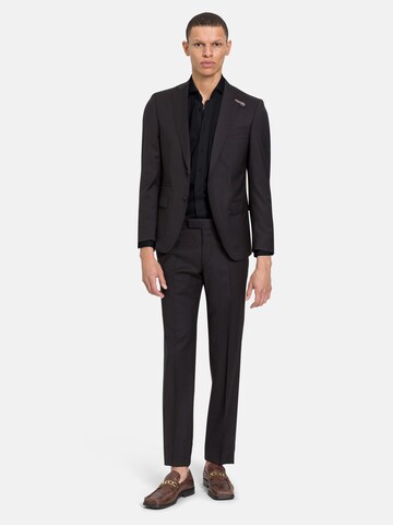 Baldessarini Slim fit Button Up Shirt 'Huge' in Black