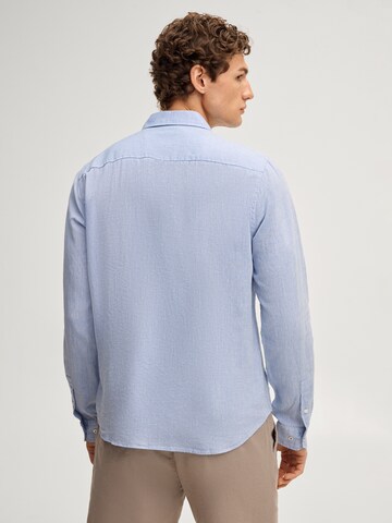 Coupe regular Chemise 'Mike' JOOP! en bleu