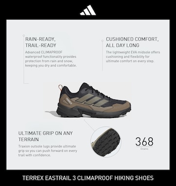 ADIDAS TERREX - Zapatos bajos 'Eastrail 3' en negro