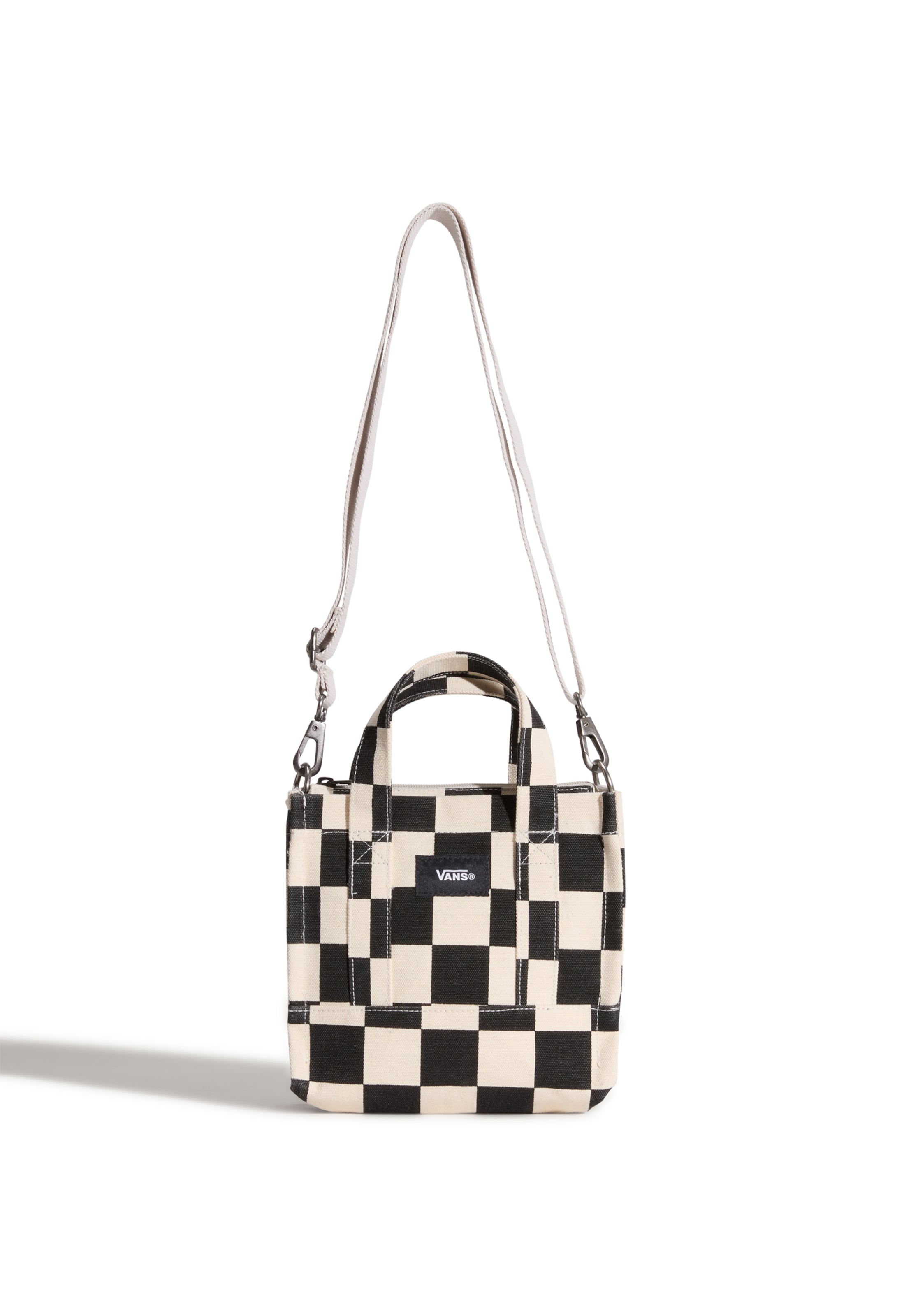 VANS Чанта за през рамо тип преметка 'Lil Pergs' в черно / бяло, Преглед на продукта