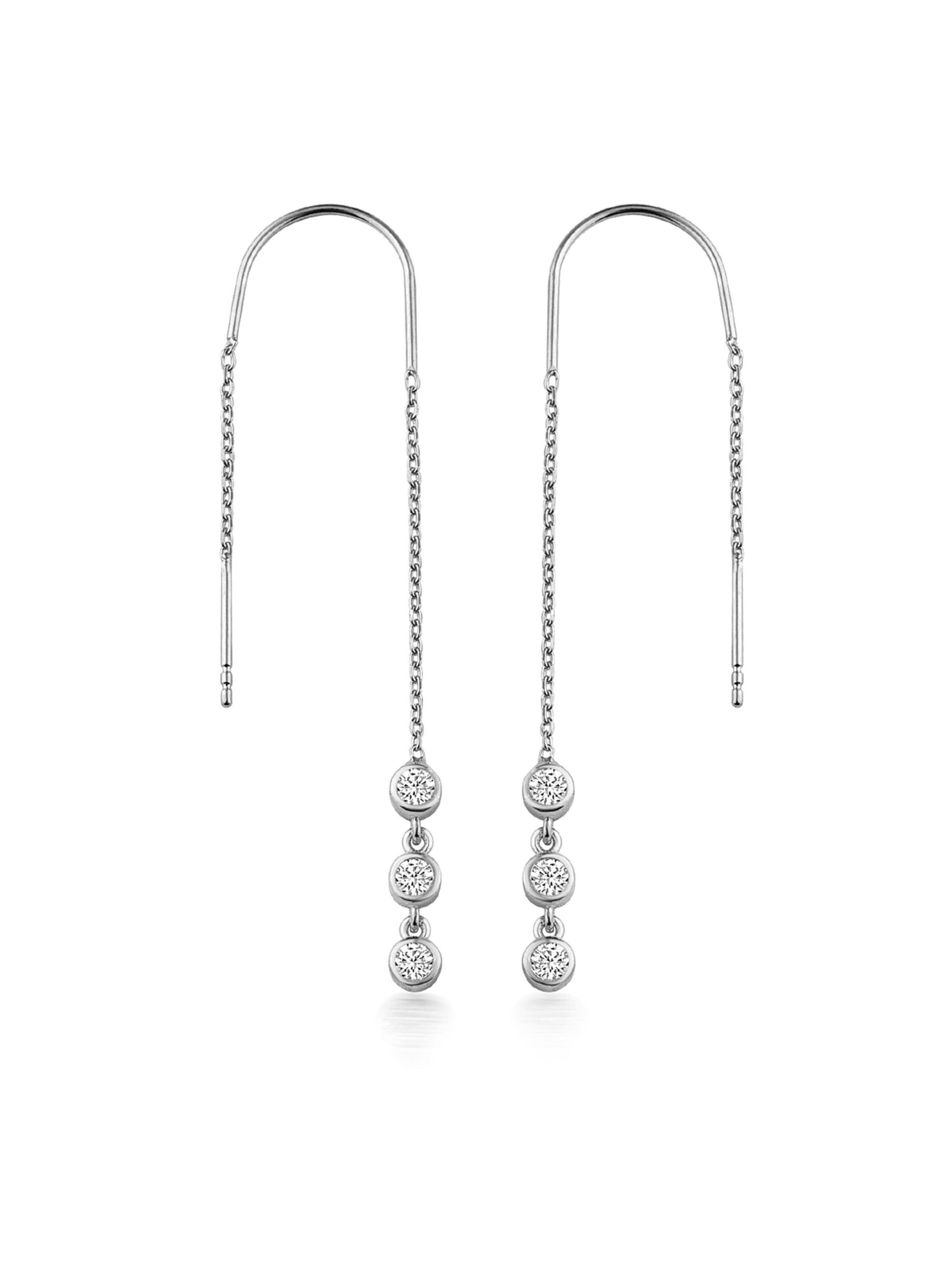 Dkeniz Earrings in White, Item view