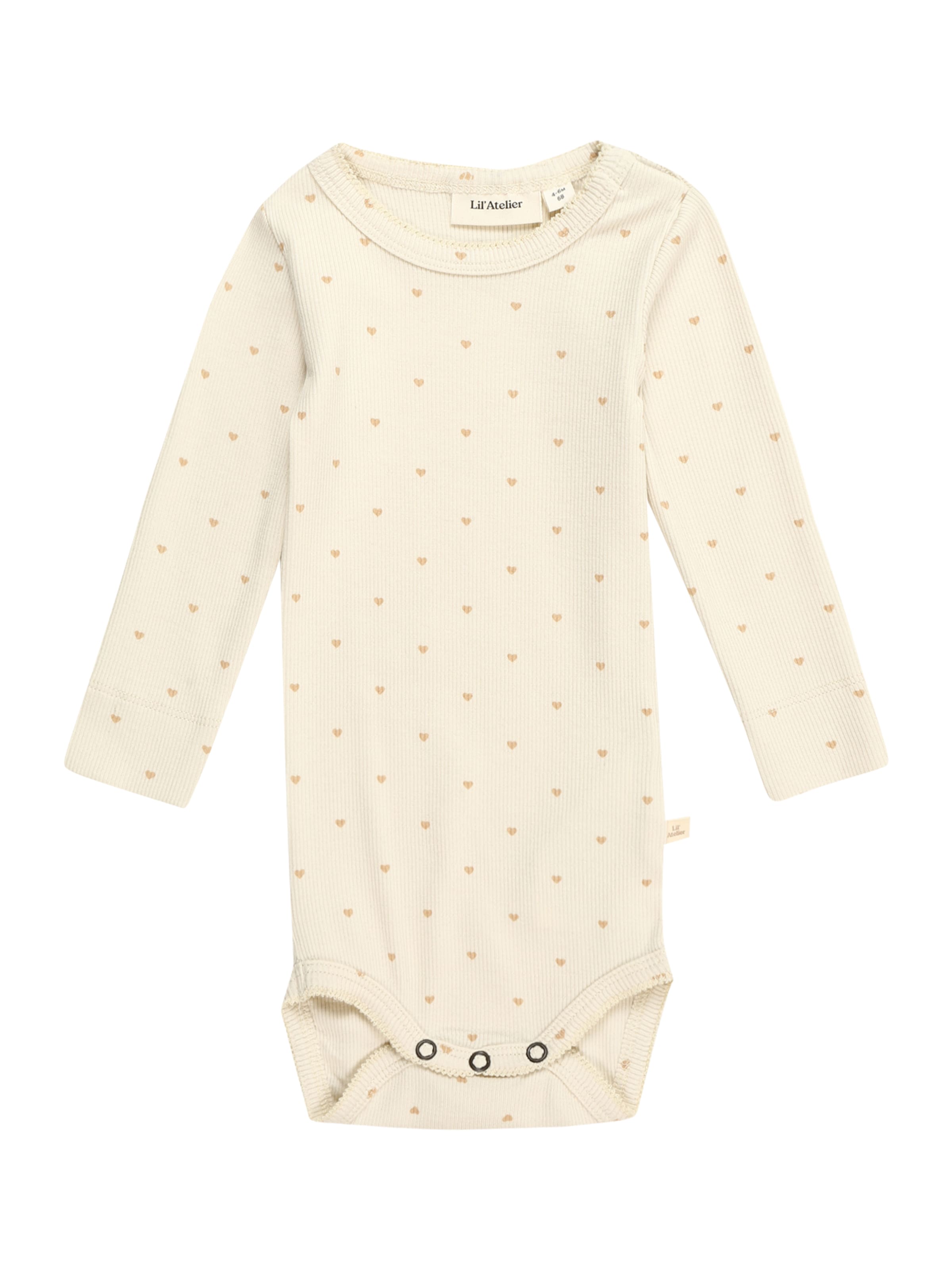 Lil'Atelier Potkuhousut/body 'Gago' värissä beige: etupuoli