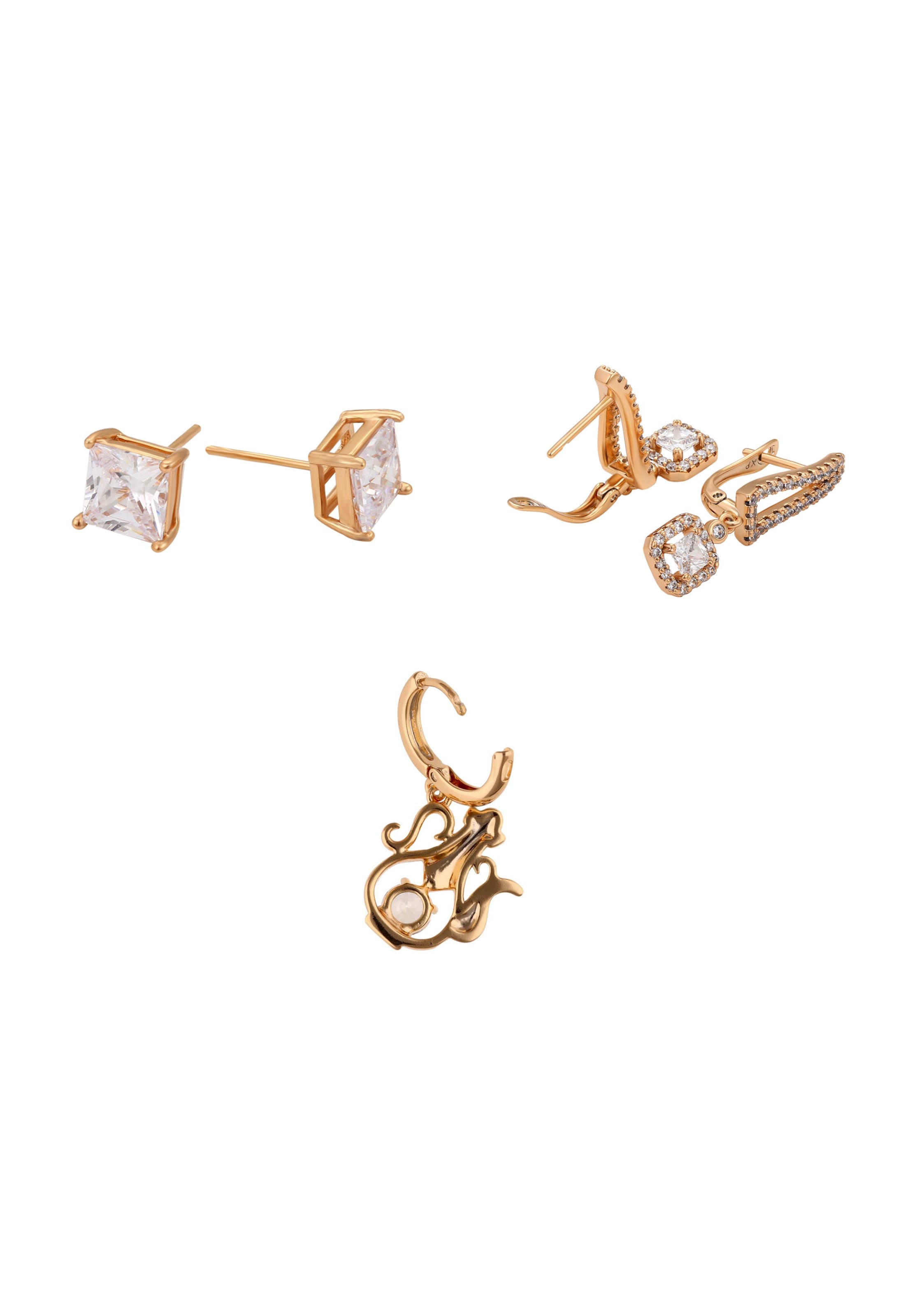 faina Earrings in Gold