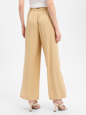 JOOP! Regular Bandplooibroek ' Palma ' in Beige