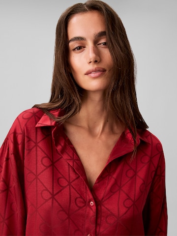 Calvin Klein Pyjama in Rot