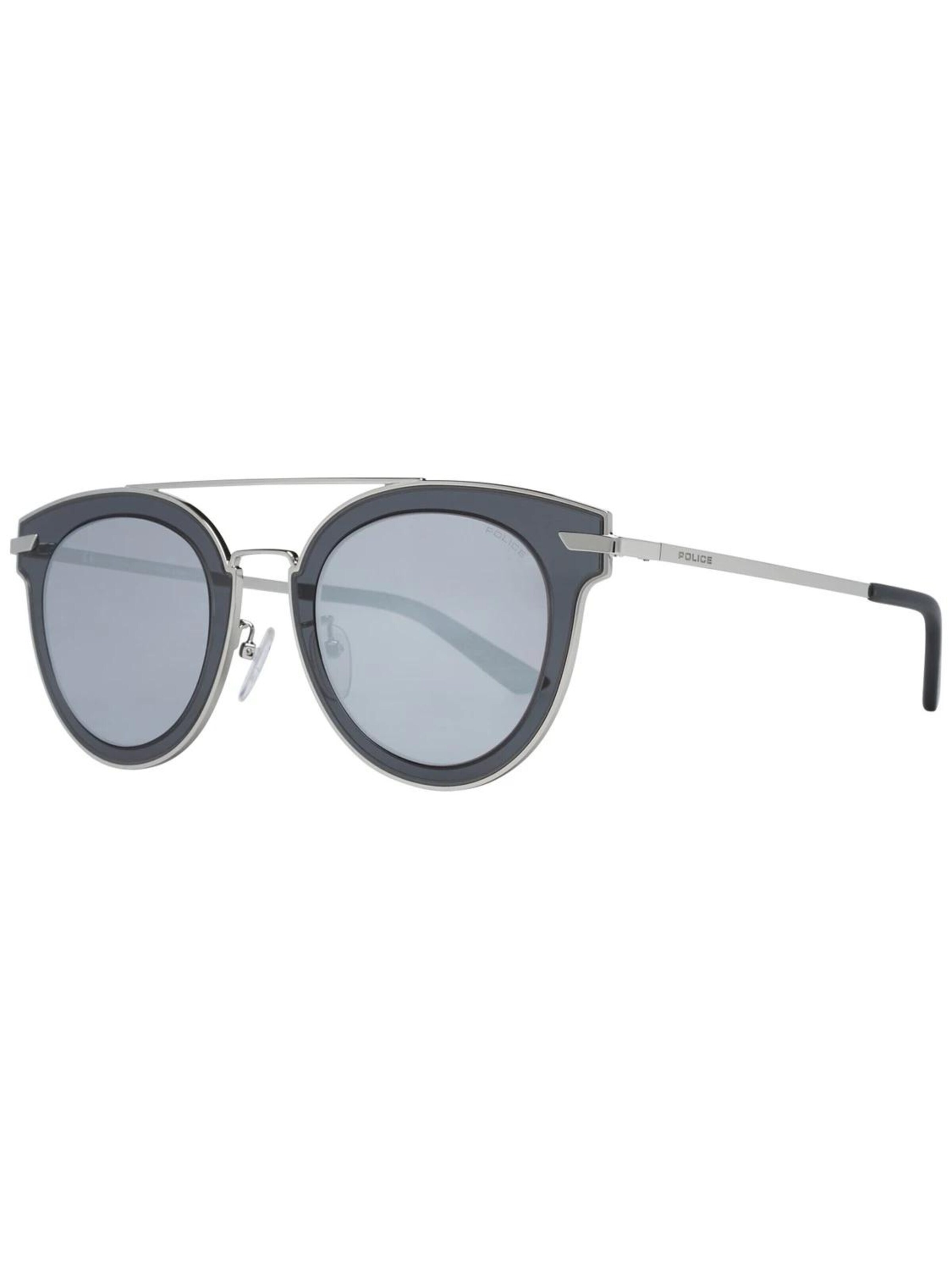 Lunettes de soleil 'Police Sunglasses SPL543G 579K 50' POLICE en argent : devant