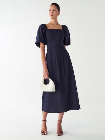 Willa Dress in Blue: front