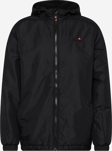 ELLESSE Prehodna jakna | črna barva: sprednja stran
