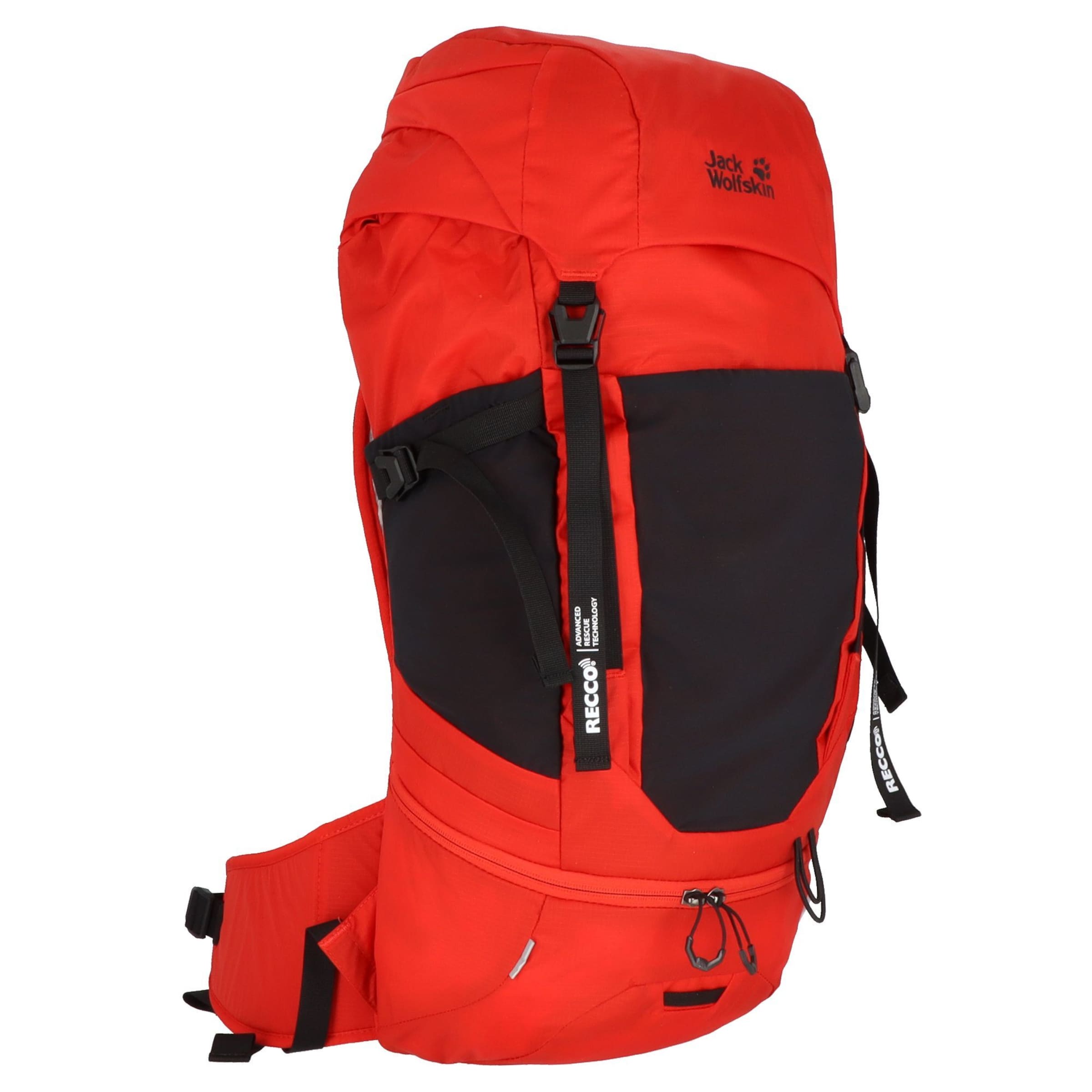 JACK WOLFSKIN Sports backpack 'Wolftrail' in Red