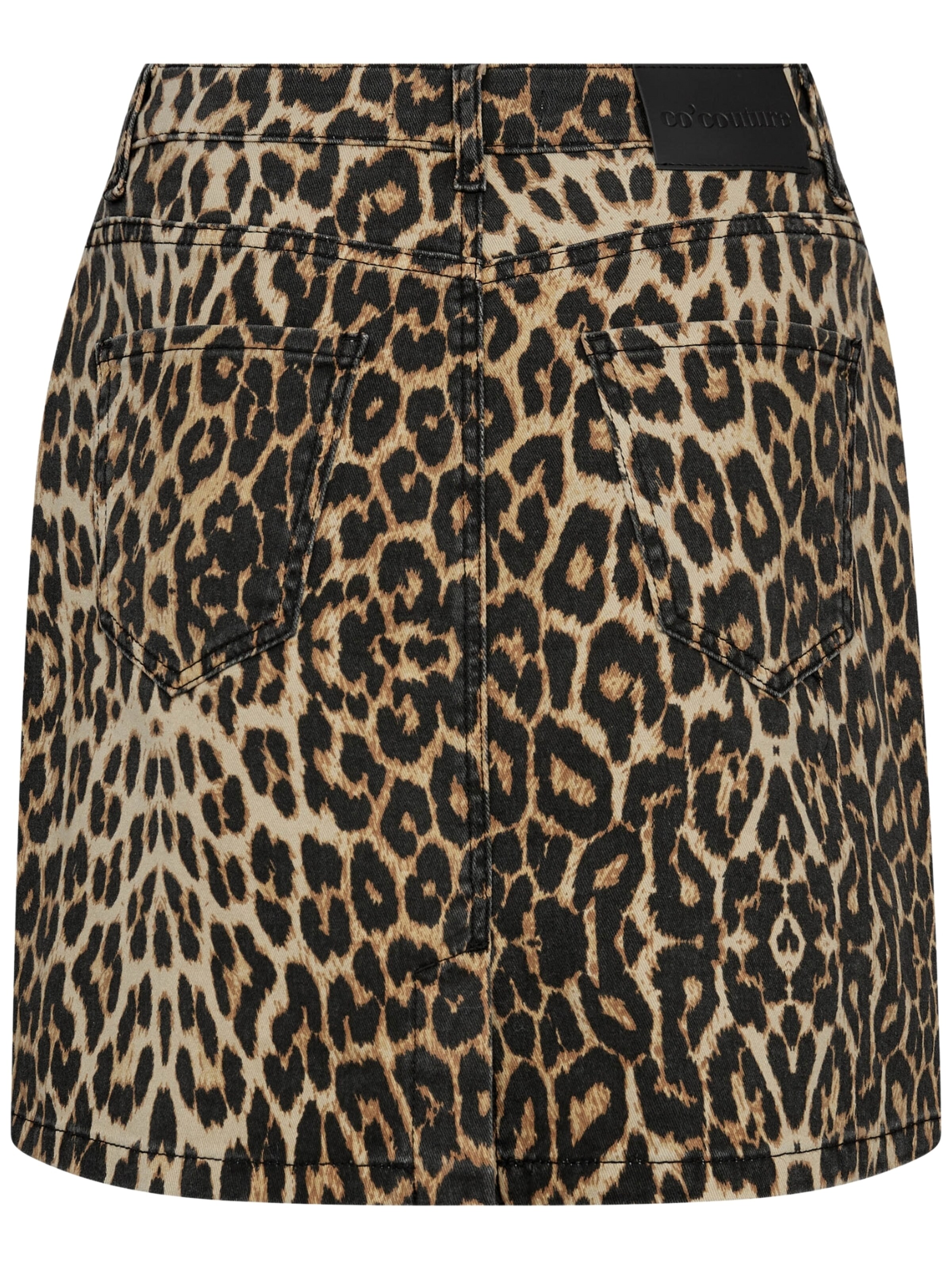 Jupe 'Leo' co'couture en vert