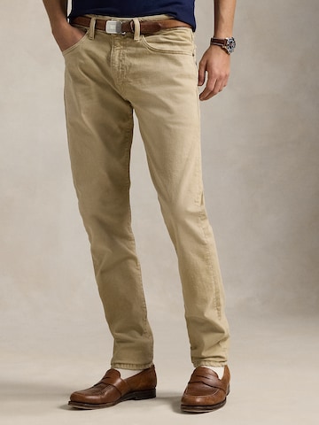 Polo Ralph Lauren Слим Брюки-чинос 'SSULLIVAN' в Зеленый: спереди