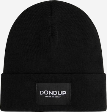 Bonnet Dondup en noir : devant