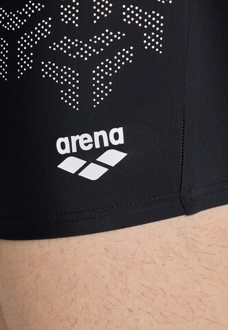 ARENA Badeshort 'Kikko' in Schwarz
