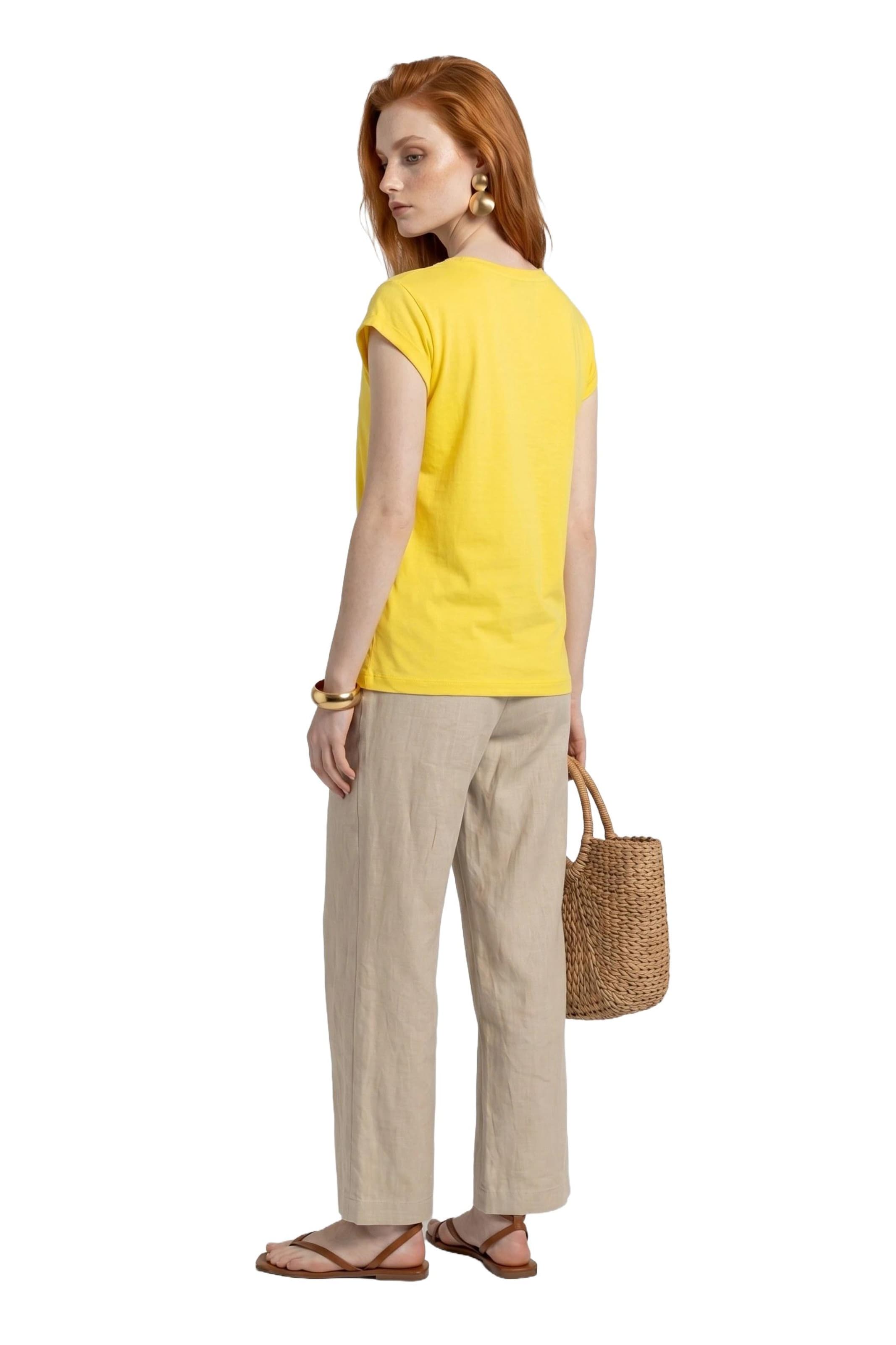 Alexa Dash Shirt in Yellow