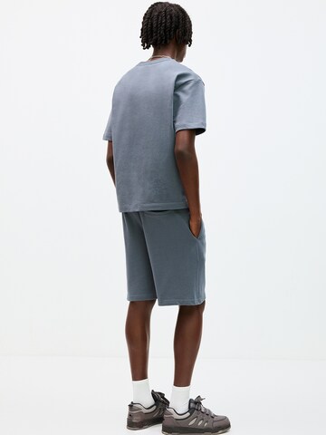 Pull&Bear Regular Trousers 'STWD' in Blue