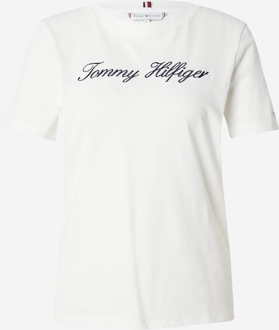 Marškinėliai iš TOMMY HILFIGER, spalva – juoda / balta, Prekių apžvalga