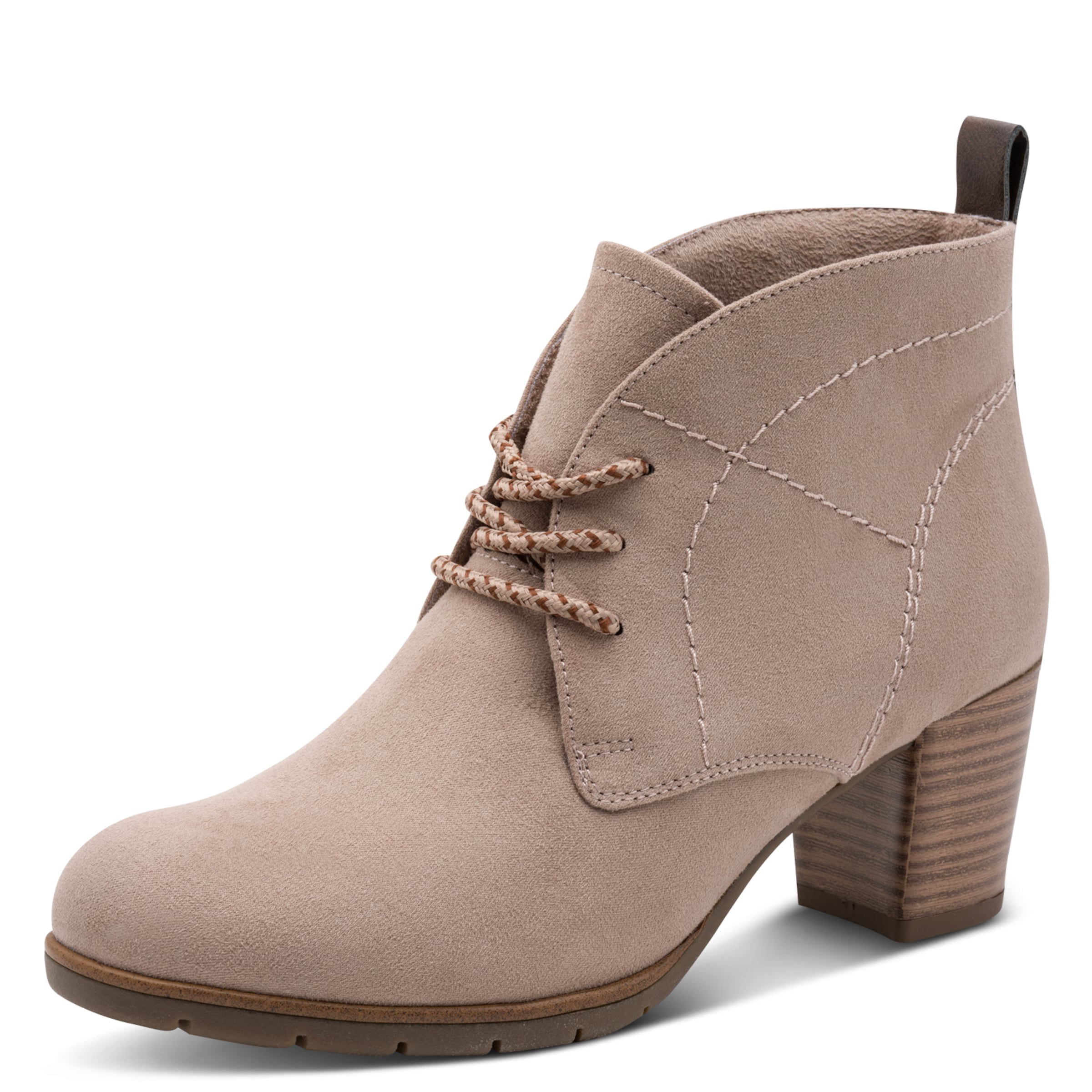 MARCO TOZZI Booties in Beige: front