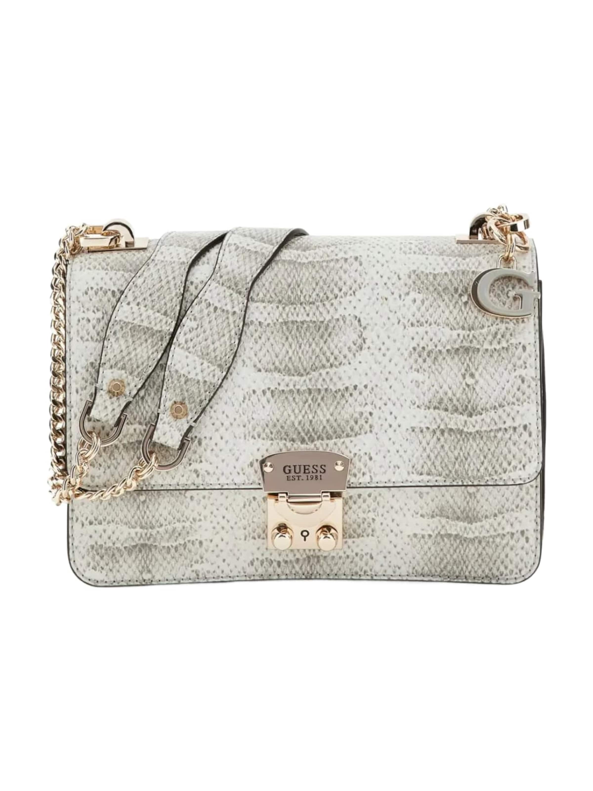 GUESS Handtas 'Guess Sac Rabat Deesa Convertible Xb Natural' in Beige: voorkant