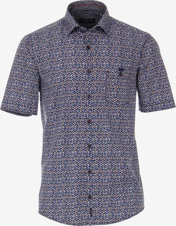 CASAMODA Regular fit Button Up Shirt in Blue: front