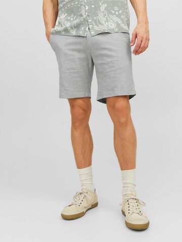 JACK & JONES - regular Pantalón chino 'Palma' en gris: frente