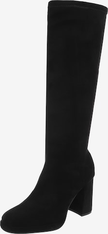 Ital-Design Stiefel in Schwarz: Vorderseite