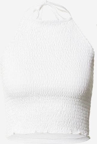 Nasty Gal Top in White: front