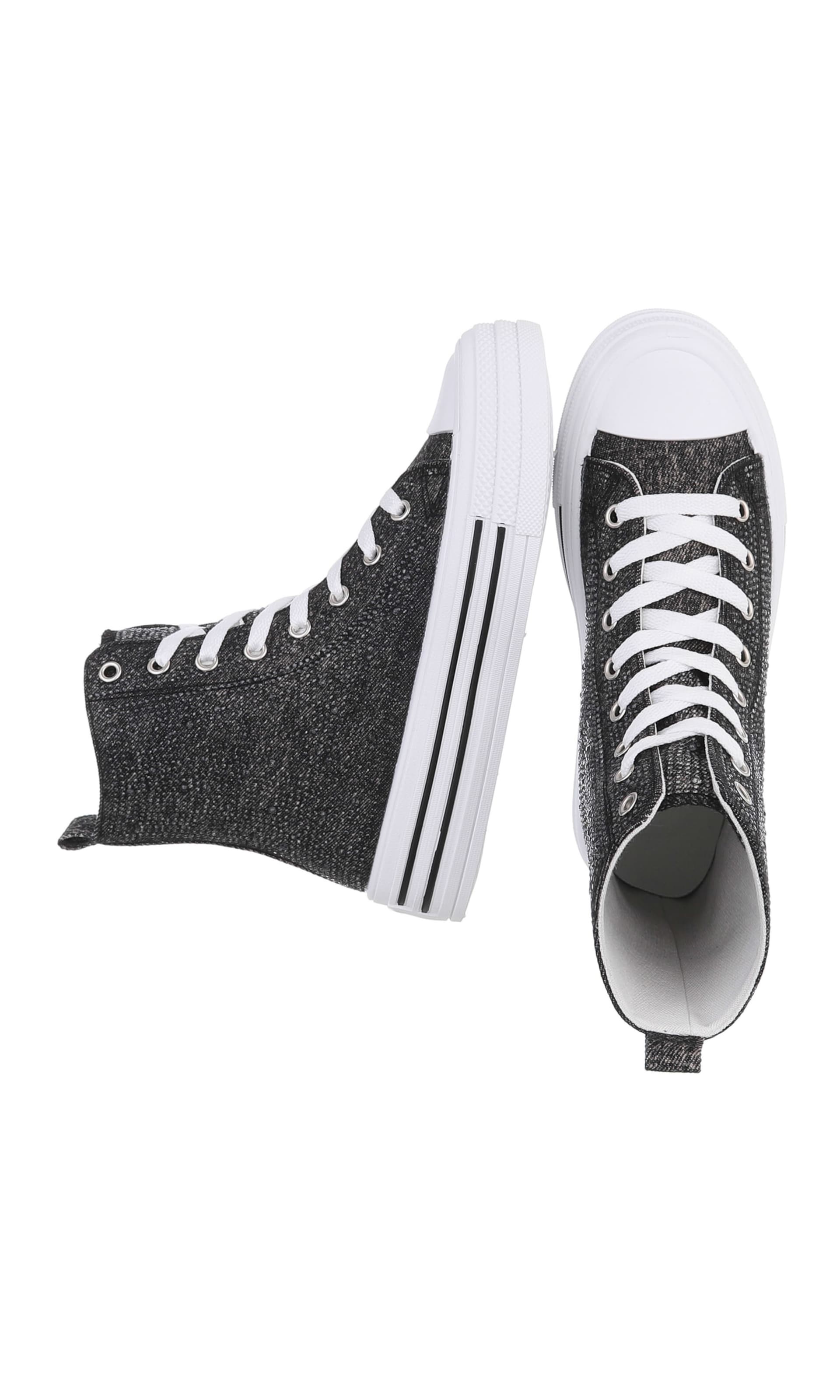 Ital-Design Sneaker in Schwarz