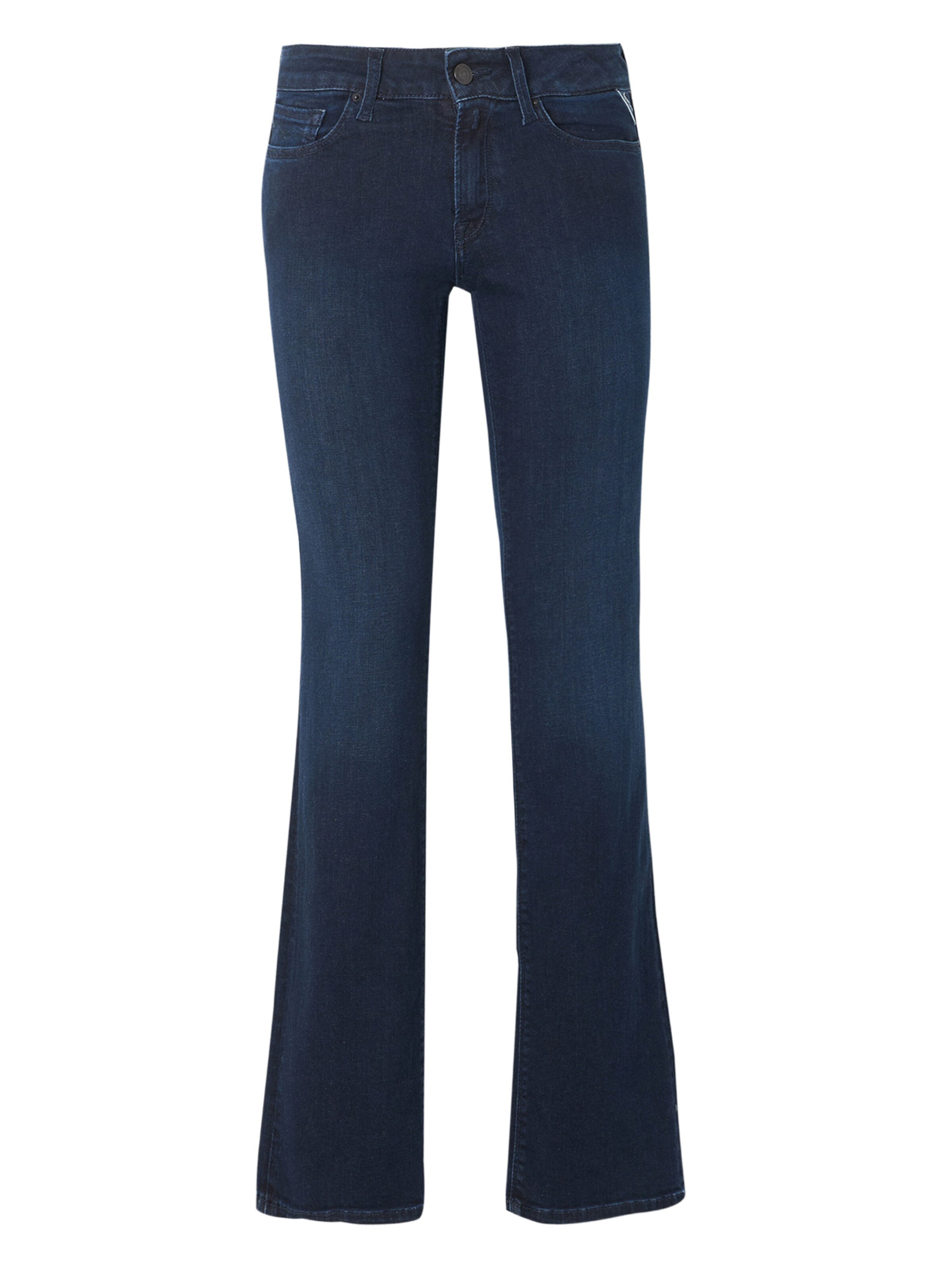 évasé Jean REPLAY en bleu : devant