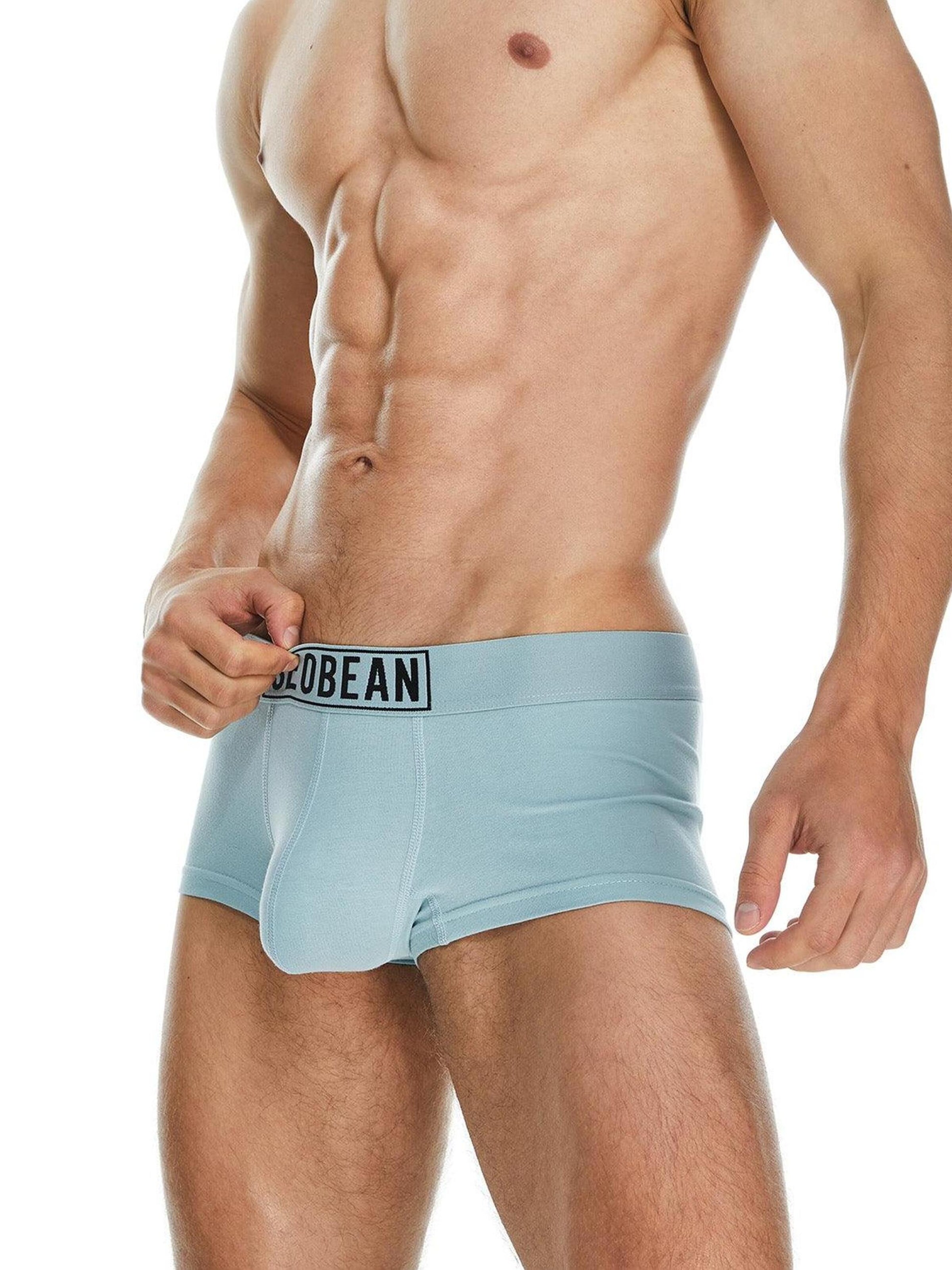 SEOBEAN Boxer shorts 'Solid' in Blue