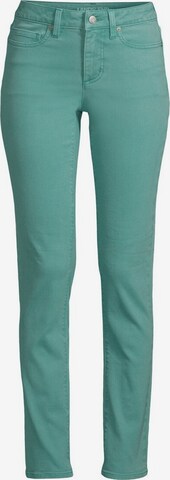 Lands‘ End Regular Jeans in Green: front