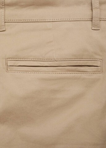 MANGO TEEN Regular Hose 'Chino' in Beige