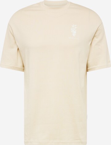 SELECTED HOMME - Camiseta 'SLHCORBY' en beige: frente