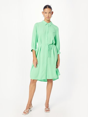 Robe-chemise 'Elianna' Soft Rebels en vert : devant