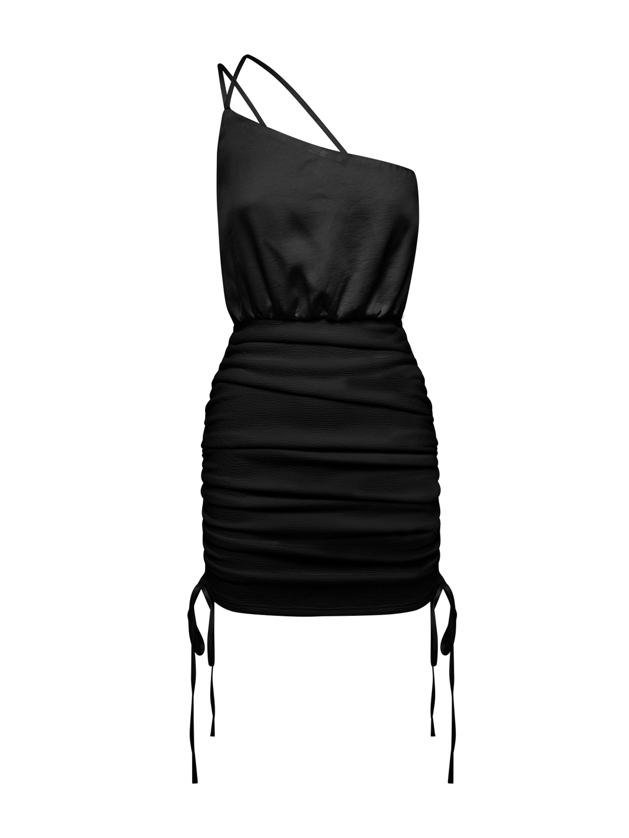 melns BWLDR Kleita 'INDIA': no priekšpuses