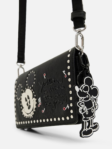 Desigual Чанта за през рамо 'Mickey Mouse' в черно