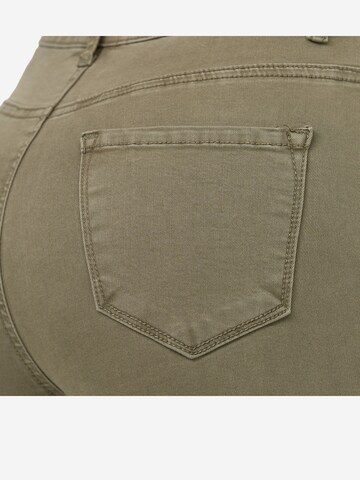 Elara Skinny Jeansy w kolorze zielony