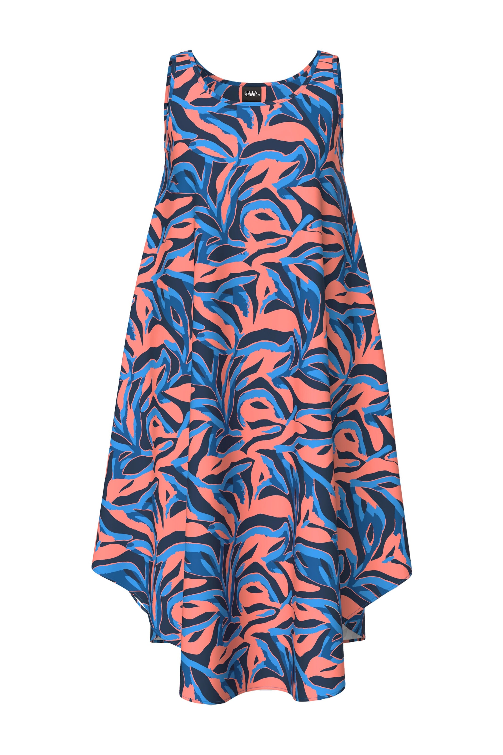 Ulla Popken Jurk in Blauw: voorkant