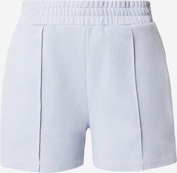 Regular Pantaloni de la CONVERSE pe albastru: față